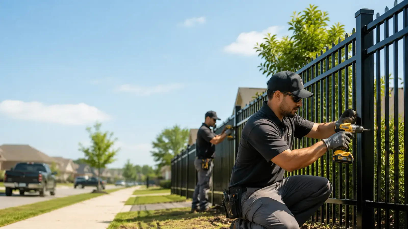 Metal Fence Installation in Pawtucket, RI